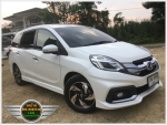 ปี2014 hd mobilio 15rs สีขาว at เบนซิน  ดาวน์ 510 เปอร์เซ็น