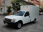 ISUZU D MAX 2.5 MT ปี 03 รถกระบะตู้แห้ง พร้อมใช้ ขายถูก T.086-527-9533