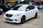 รถมือเดียว ฟรีดาวน์ นิสสัน อัลเมร่า ปี2012 ชุดแต่งรอบคัน เกียร์ออโต้ CD ABS AIRBAG แอร์ดิจิต๊อล พวงมาลัยมัลติฟังชั่นส์ ไฟตัดหมอก แม็กแต่ง ภายในกว้างๆ ช่วงล่างแน่นๆ กุญแจรีโมท ขับสนุก ประหยัดน้ำมันขั้น